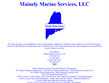 Tablet Screenshot of mainelyservices.us